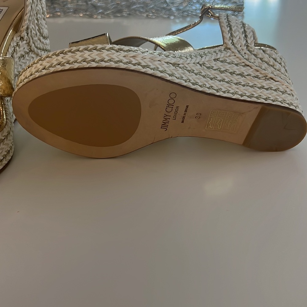 Jimmy Choo wedges, brand new, never worn - Picture 3 of 4
